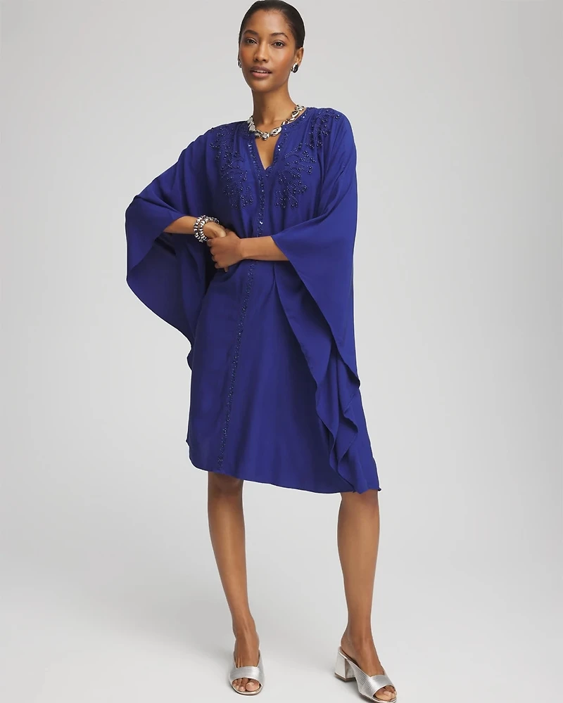 Embellished Kaftan Dress