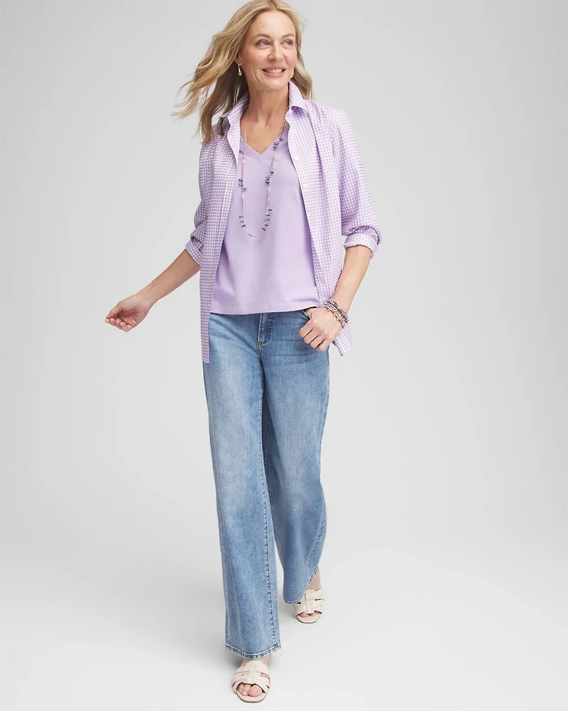 Elbow-Sleeve Perfect Tee