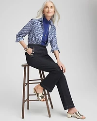 No Iron™ Diamond Print Shirt