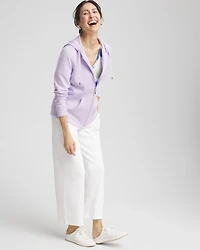 Zenergy® Beach Slub Zip-Front Hoodie