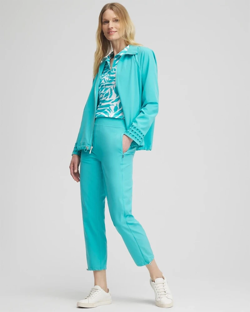 Zenergy® UPF Embroidered Eyelet Jacket