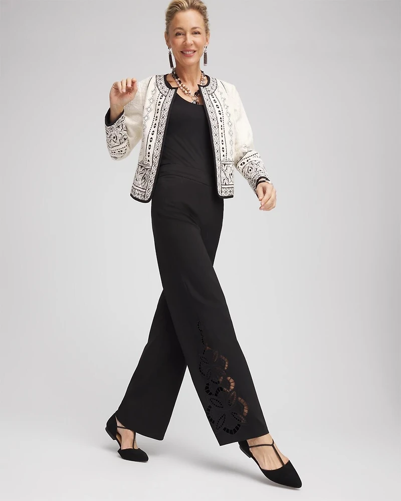 Brigitte™ Cut-out Wide-Leg Pants