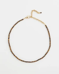 Genuine Tiger's Eye Stone Necklace