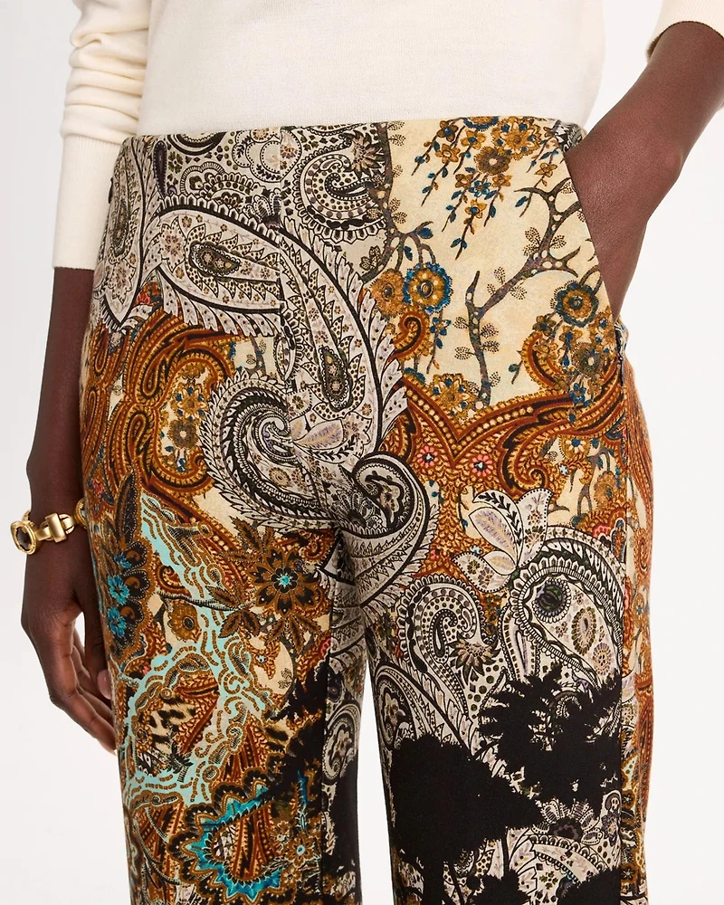 Paisley Juliet Wide Full Length Pant