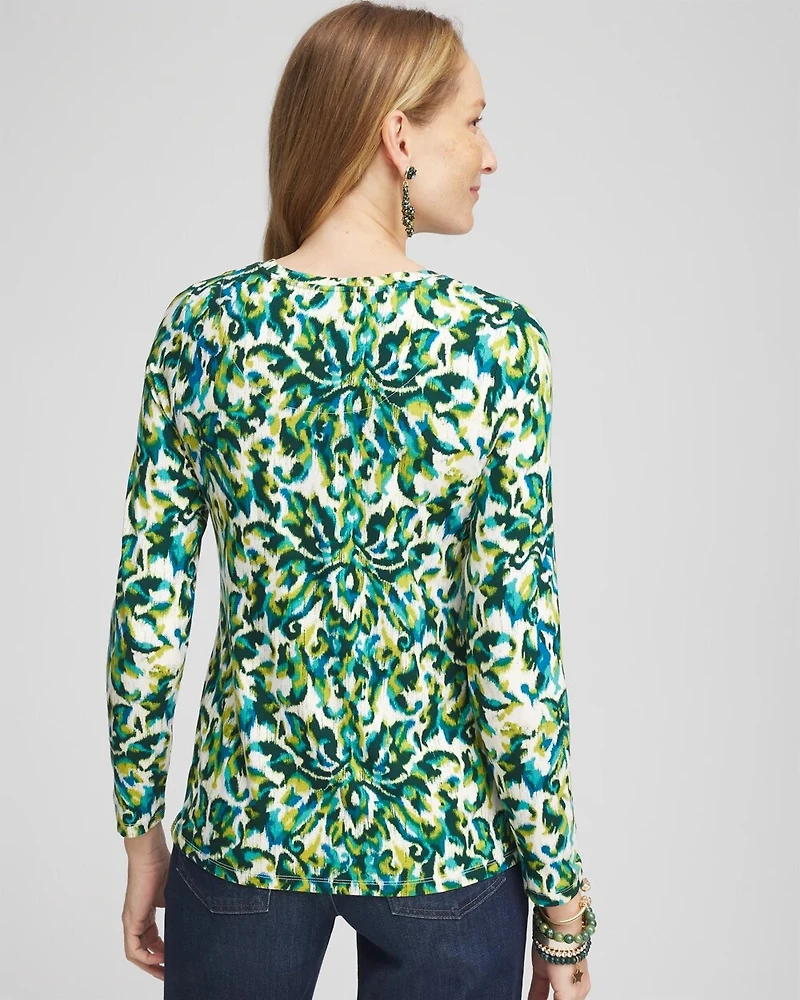 Touch of Cool™ Ikat Layering Tee
