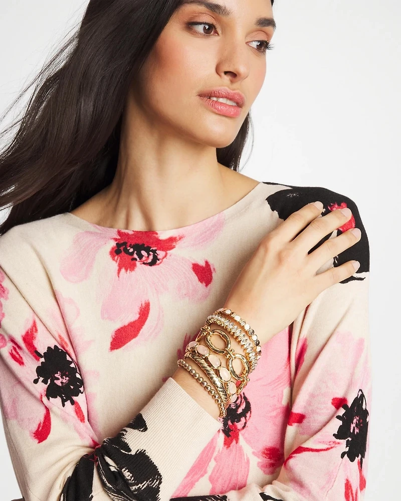 Mini Bead Stretch Hero Bracelet