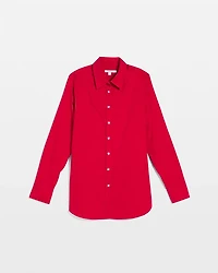 No Iron™ Rhinestone Button Shirt