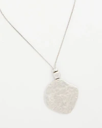 Short Silver Pendant