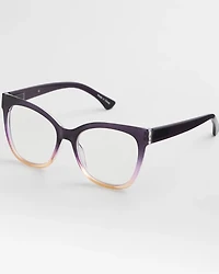 Cat Eye Colorblock Readers