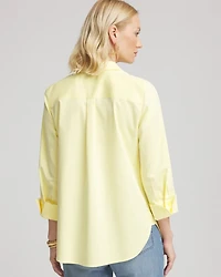 Stretch-Sateen Shirt
