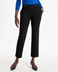 Brigitte™ Tab Straight Ankle Pants