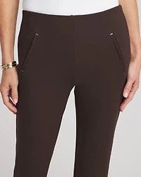 Juliet Slim Trim Detail Ankle Pants