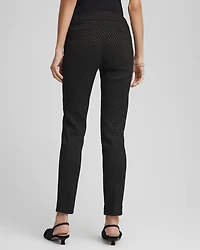 Brigitte™ Slim Ankle Jacquard Pants