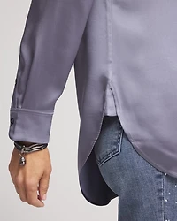 Satin High-low Tunic