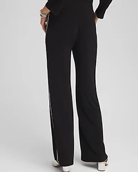 Petite Travelers™ Diamond Wide Leg Pant