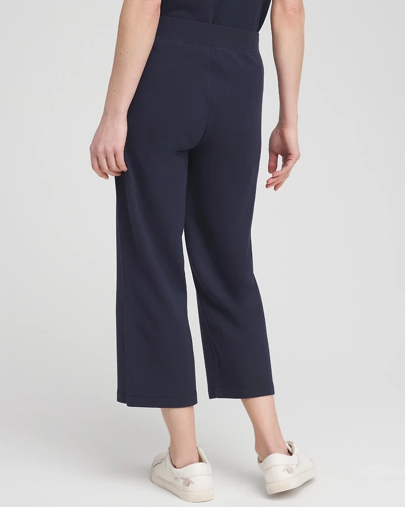 Zenergy® French Terry Wide Leg Crops