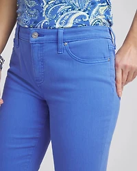 Girlfriend Fray Hem Kick Flare Jeans