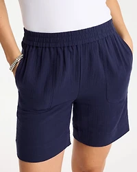Gauze Cotton Shorts
