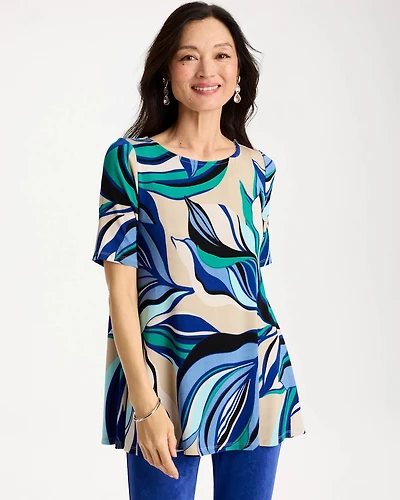 Travelers™ Marble Flora Swing Tunic
