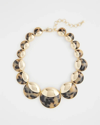 Golden Tortoise Collar Necklace
