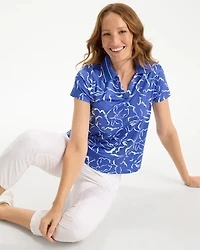 Zenergy® UPF Mesh Collar Polo Top