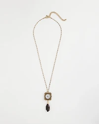 Clock Pendant Necklace