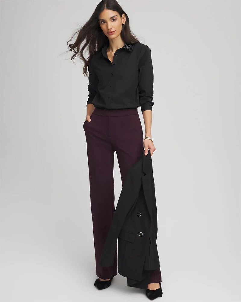 Tonal Jewels Poplin Shirt
