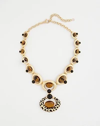 Chico's Originals Tiger's Eye Pendant Necklace