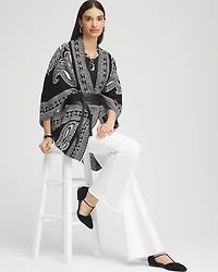 Paisley Sweater Ruana