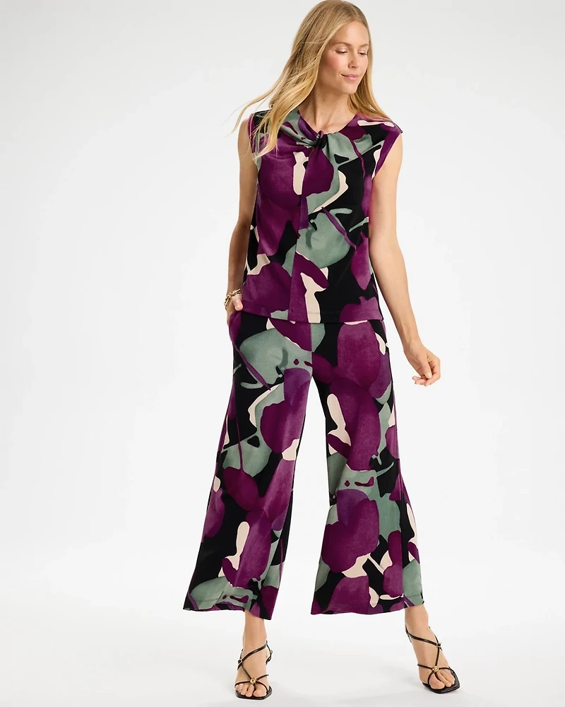 Travelers™ Wide-Leg Culotte Crop Pants
