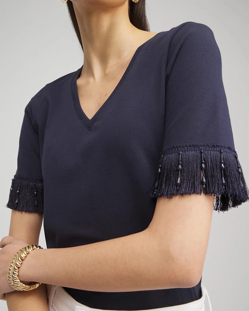 Fringe Trim Top