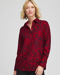 No Iron™ Vinstra Scrolls Shirt