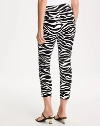 Zebra Brigitte™ Slim Pull-On Crop Pant