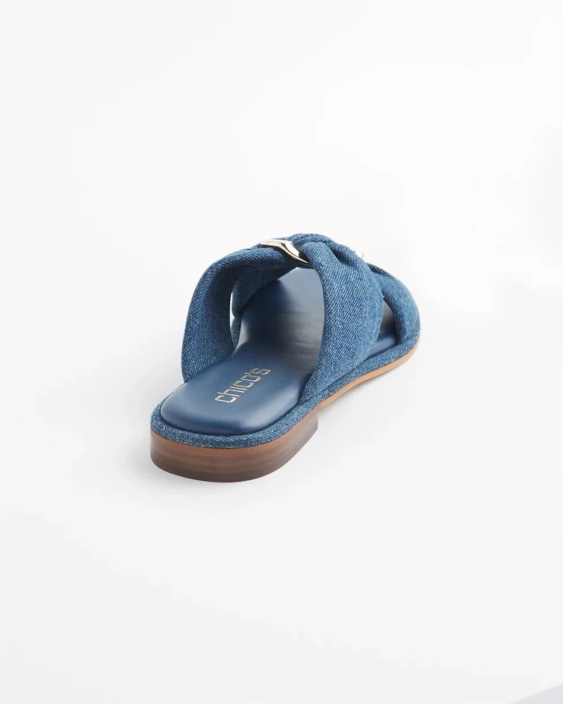 Denim Sandals