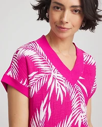 Zenergy® Tropical Gauze Top