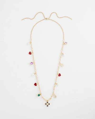 Adjustable Charm Necklace