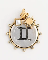 Gemini Zodiac Charm Pendant