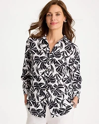 No Iron Linen Palm Shirt