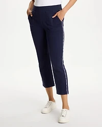 Zenergy® Jersey Ombre Striped Crop Pants