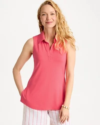 Collared Tunic Tank