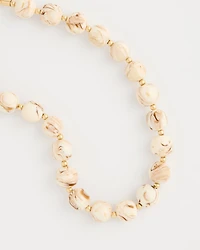 Marbled Resin Necklace