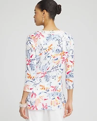 Linen Nautical Embellished Tunic