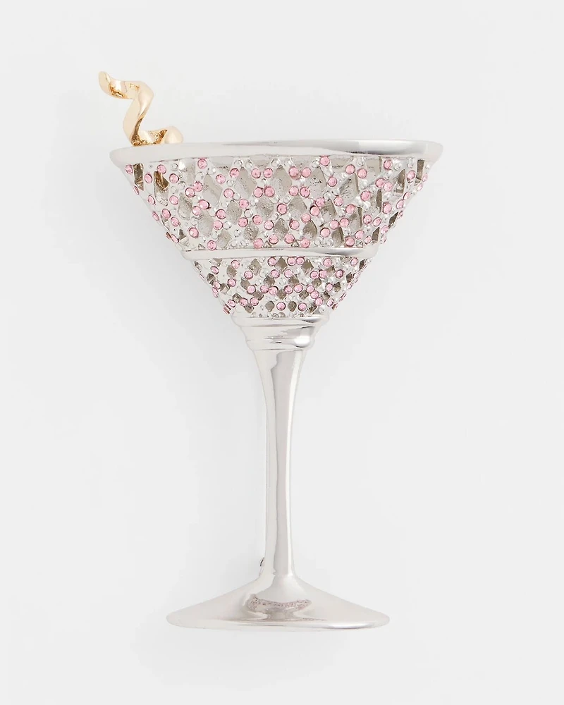 Cocktail Brooch