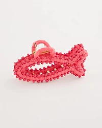 Coral Fish Raffia Hair Clip