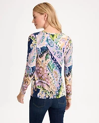 Paisley Touch of Cool™ Layering Tee