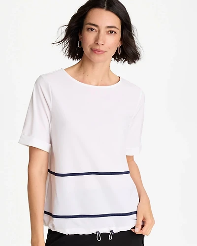 Zenergy® UPF Contrast Bungee Top