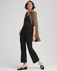 Juliet Slim Cropped Flared Pants