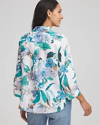 No Iron™ Floral Linen Shirt