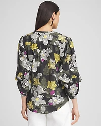 Ruffle Sleeve Blouse