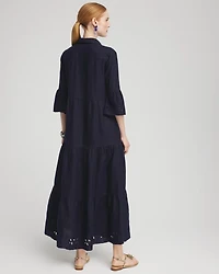 Linen Embroidered Sundress